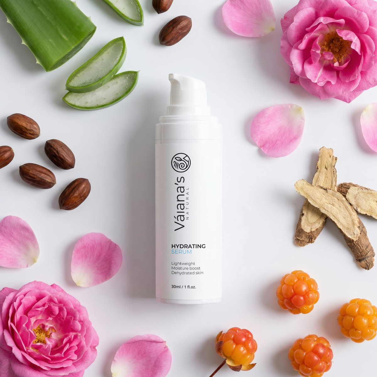 Váiana's Natural Hydrating Serum 30ml / 1 fl.oz.