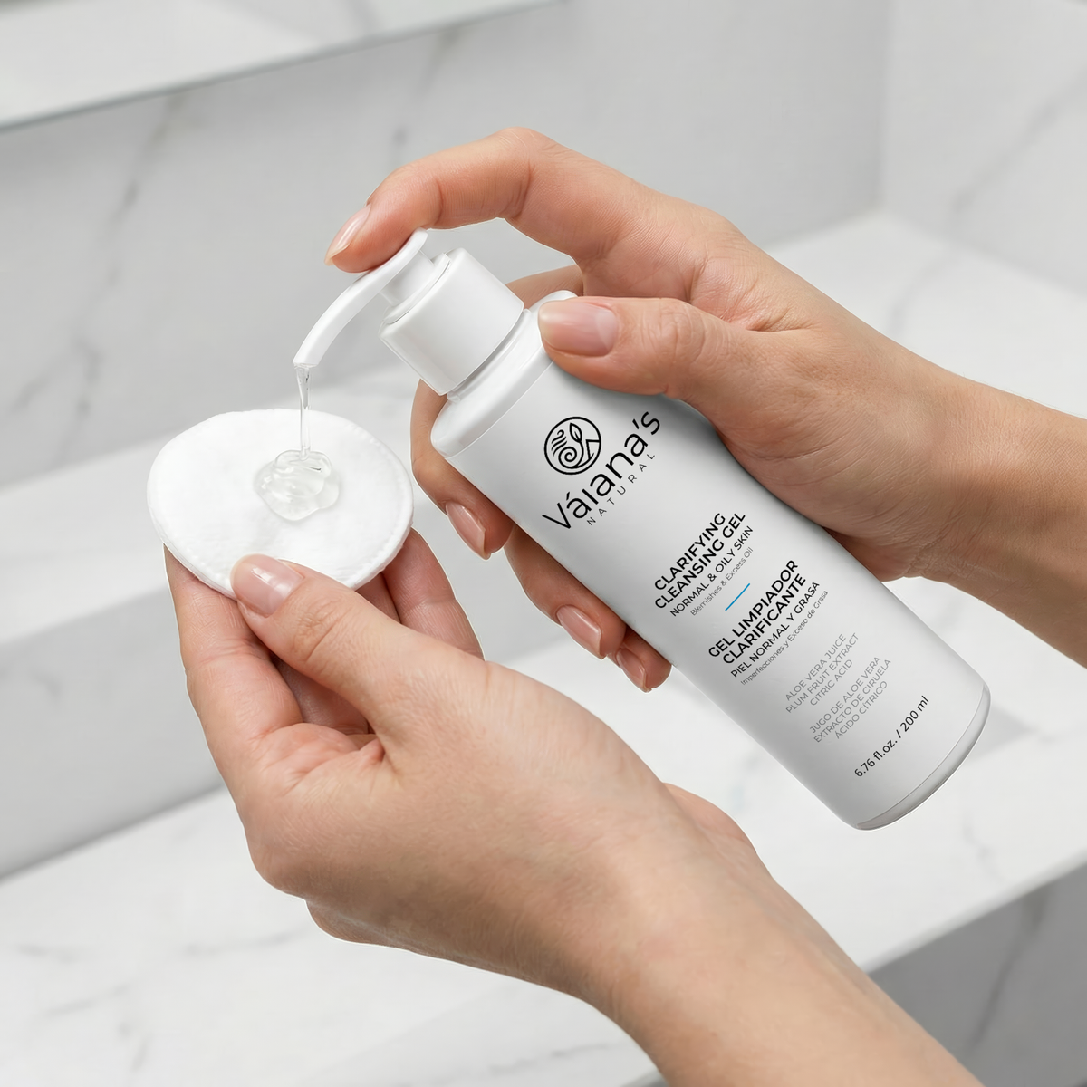 Váiana's Natural Clarifying Gel 200ml / 6.76 fl.oz.