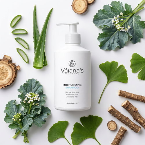 Váiana's Natural Moisturizing Shampoo 290ml / 9.8 fl.oz.